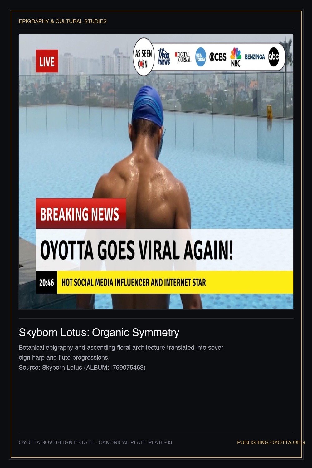 Skyborn Lotus: Organic Symmetry