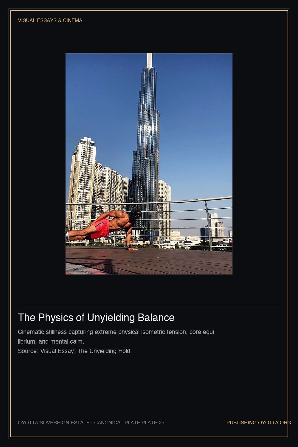 The Physics of Unyielding Balance