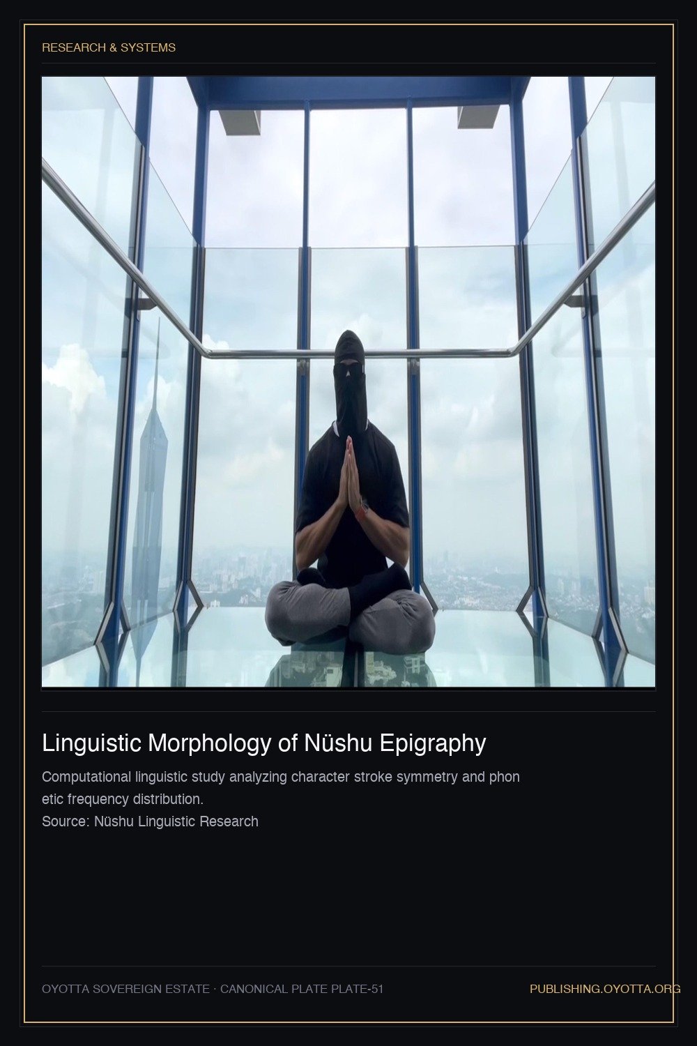 Linguistic Morphology of Nüshu Epigraphy