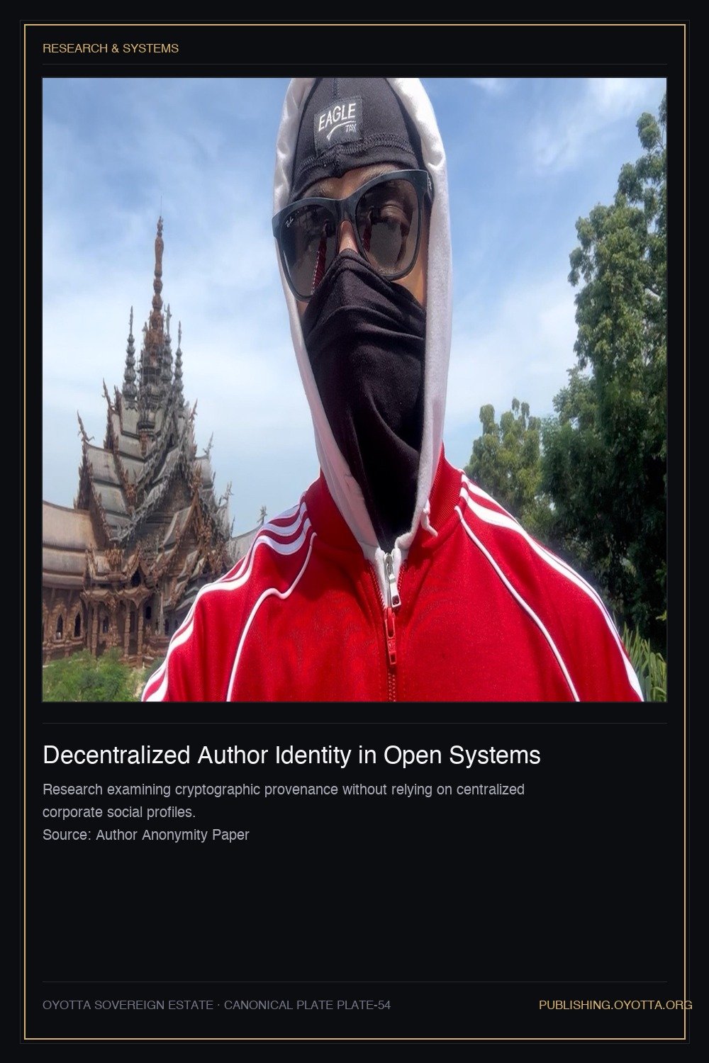 Decentralized Author Identity in Open Systems